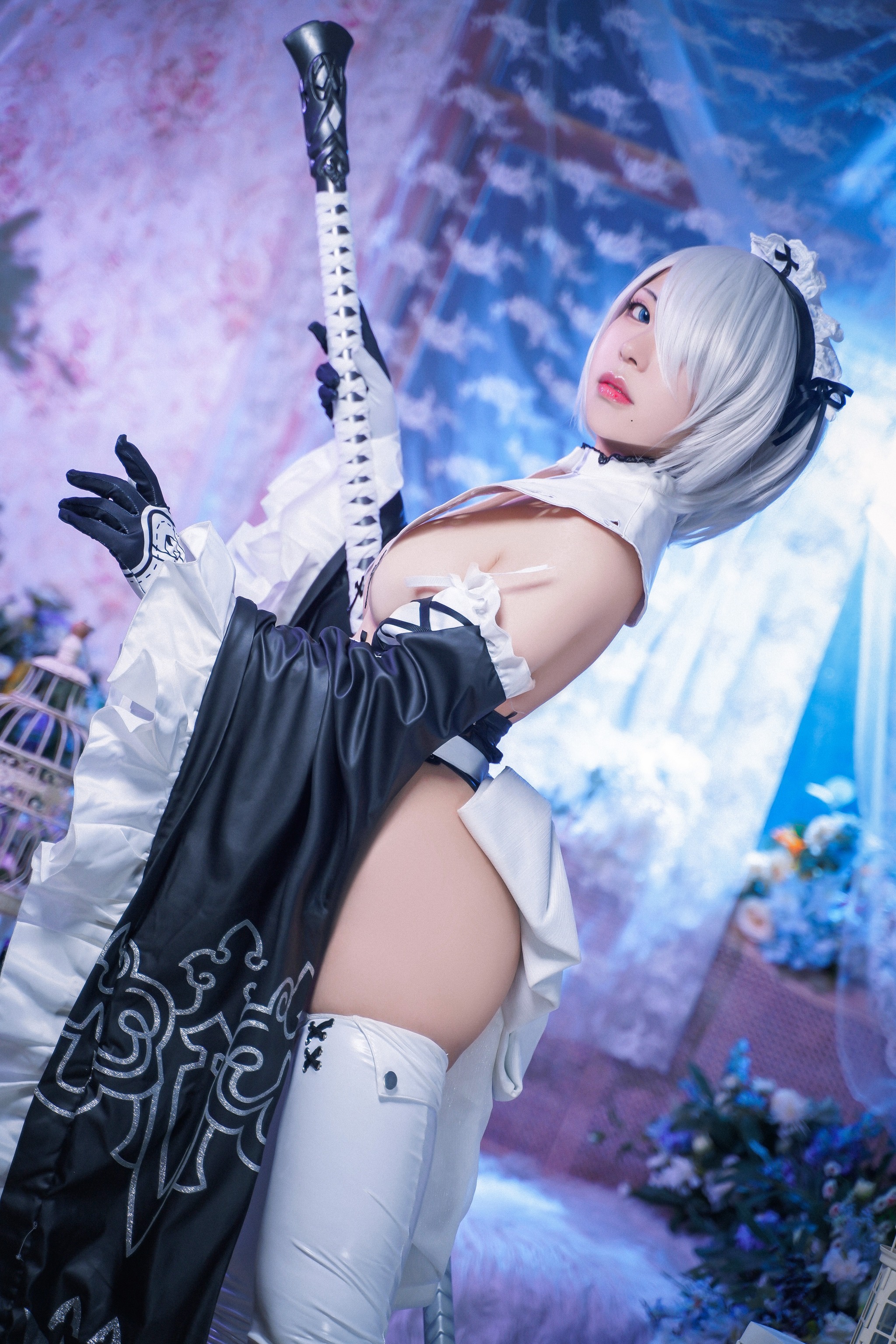 虎森森 - NO.004 2B女仆[15P]-XikXak